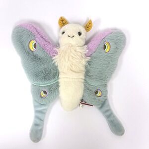 Juniper 10" Luna Moth Douglas Cuddle Plush Stuffed Animal America Moon Butterfly